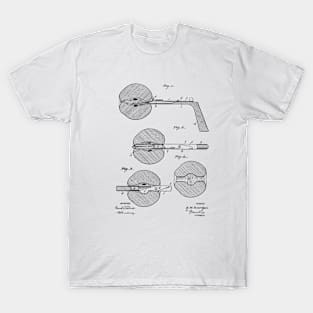 Apple Corer Vintage Patent Hand Drawing T-Shirt